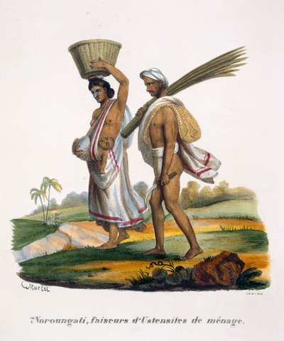 Fabricantes de utensilios domésticos, 1827-35 de M.E. Burnouf